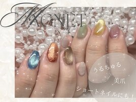 ＊ちぐはぐマグネットネイル＊