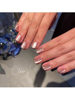 クリア なんば店(Clear)/マグネット×ミラーフレンチ