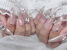 モカ 心斎橋(moca by Lee)/【Aina】ワンホンネイル