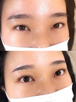 シエル バイ モーラ(Ciel by MOLLA)/<ビフォーアフター>眉毛/まつぱ