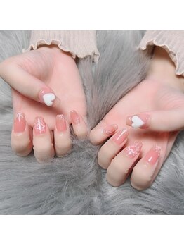 u.Neek【ユニーク】長さだし/スカルプ/定額/持ち込み/海外風/ベイビーブーマー/【ジェル】オーダーデザイン