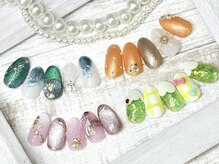 カシワビューティーココ(kashiwa beauty coco)の雰囲気（季節やイベントに合わせたデザインが豊富なトレンドコース♪）