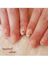 たゆ ネイル(たゆnail)/華やかネイル☆