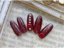 ネイルサロン&スクール ジーナ(GINA)/マグネットハートネイル