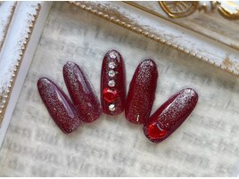 マグネットハートネイル