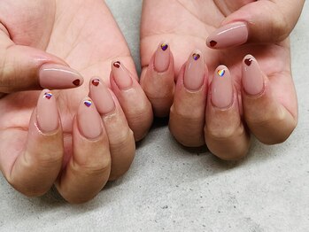 ネイルサロン ドゥ(Nail Salon Doux)/【ほり】先端ハート