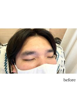 ルアン 表参道店/メンズ美眉毛スタイリング