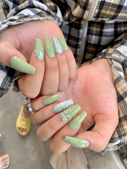 ヘブン ネイル 鶯谷(HEAVEN Nail)/オリーブネイル