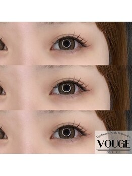 ヴォーグ(VOUGE)/フラットラッシュ120本