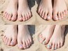 フットバス付き★Foot【ワンカラー/ラメ】初回オフ無料☆　¥5,480