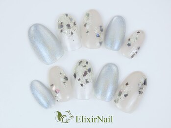 エリクサーネイル 西武新宿(Elixir Nail)/定額a &nbsp;シンプル/クーポン使用