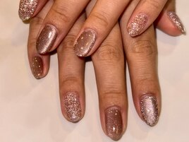 マグネット×フラッシュネイル