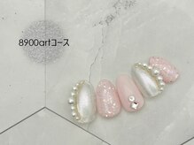 スターネイル プラス 本町店(Star Nail plus)/綺麗めパールarｔ
