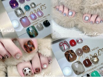 ナインカラット 神田店(9 Carats)の写真/お仕事で制限がある方も、フットなら自分らしく！熟練の技術で理想を形に、毎日を彩る華やかな足元へ♪