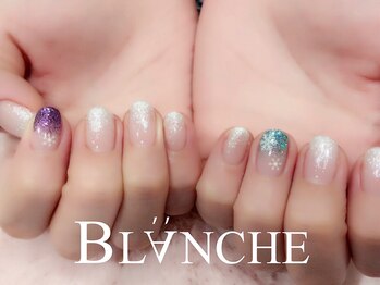 ブランシュ(BLANCHE)/きらきらラメネイル