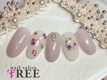 ネイルサロン トゥリー(TREE)/トレンド定額コース¥7800