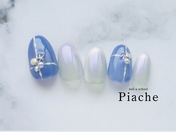 ネイル アンド スクール ピアシェ(Piache)/定額デザイン¥9,600