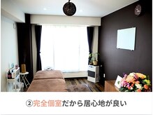 サッカ(札佳 sakka)の雰囲気（個室空間なのでプライバシーを確保された、私だけの空間に。）
