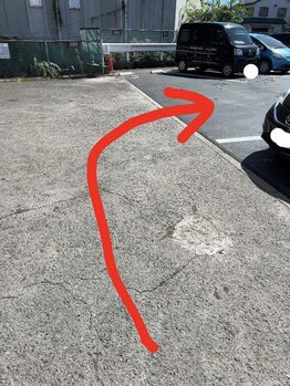 アイラッシュサロン ラベラージュ 江曽島店(La belle age)/駐車場までのご案内2