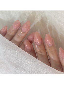 ピンクベージュ☆