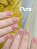 【人気No.3】チークネイルベース付き 6500円