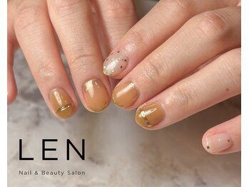 レン(LEN.)/キャメルブラウン