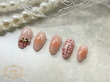 ラスターネイル(Luster nail)/ガーリーデザイン