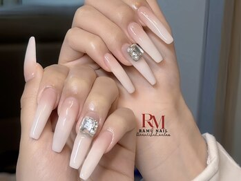 チップ長さだしグラデーション