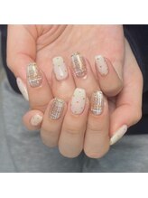 ユエム(UM)/チェックネイル