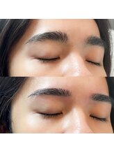 アンドスリー 原宿 表参道店(And Three)/平行アーチ眉毛で印象アップ！