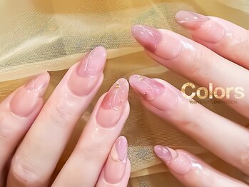 カラーズ広尾 ネイルラウンジ(Colors Hiroo Nail Lounge)/広尾恵比寿大人ニュアンスネイル