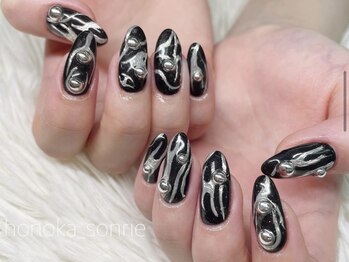 black nail！