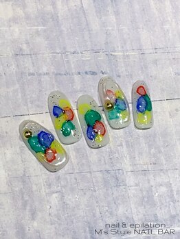 エムズスタイル ネイルバー(M's Style NAIL BAR)/design sample