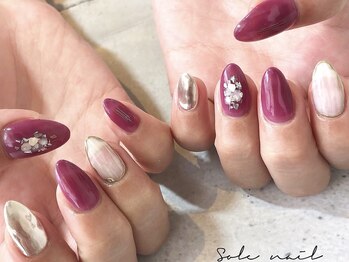 ソル ネイル(Sole Nail)/シンプルネイル☆