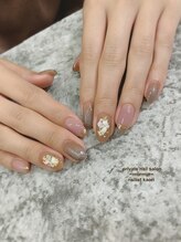 プライベート ネイルサロン マーマ(murmur)/キラキラシェルネイル