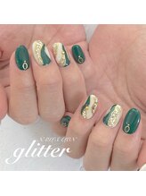 ネイルサロン グリッター(NAIL SALON glitter)/プッチ風ネイル