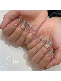 ラメグラデーション