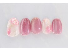 エヌスタイル(N-STYLE)/桜ネイル