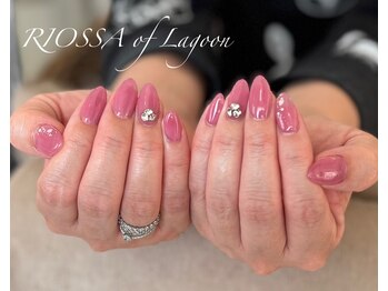 リオッサ オブ ラグーン(RIOSSA of Lagoon)/大人かわいいシンプルネイル