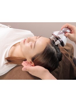 ヘッドスパで癒されたい