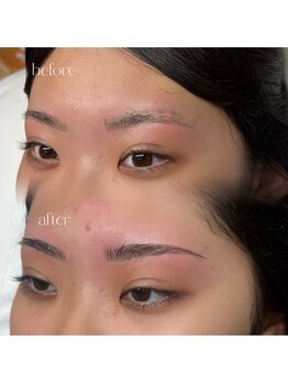 ウル(Ulu.)/自眉を生かしたクール眉