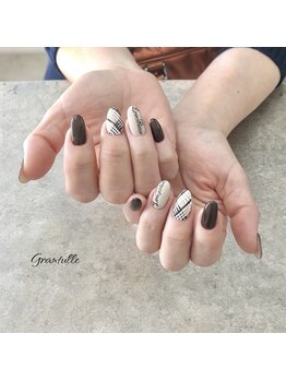 グランチュール(Grantulle)/バレンタインチョコレートネイル