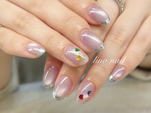 リノネイル(Lino Nail)/ガラスフレンチ