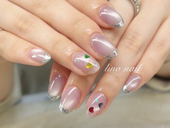 リノネイル(Lino Nail)/ガラスフレンチ