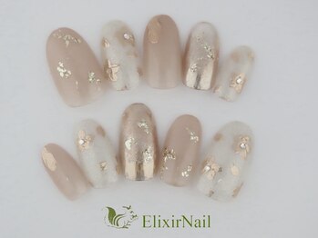エリクサーネイル 新宿3丁目(Elixir Nail)/定額a シンプル/クーポン使用