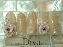 ネイルサロンディーバ 石橋店(Diva)/3Dフラワー ￥9900