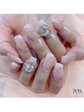 ゼン(zen.)/キラキラナチュラルネイル