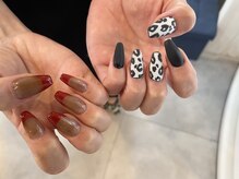 プラス ファースト(Plus 1st)/レオパードネイル by sasabe