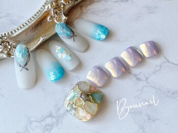 ボネール(nail ＆ eyelash Bounail)/シェル　フット　