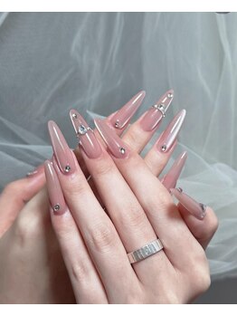 ピンキーネイル(Pinky Nail)/大人気ワンホンーネイル